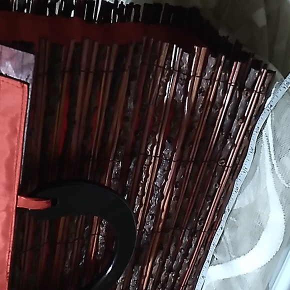 Beautiful Vintage Ecco Natural Twig & Wood Purse. - Picture 12 of 12